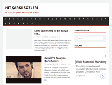 Tablet Screenshot of hitsarkisozleri.com